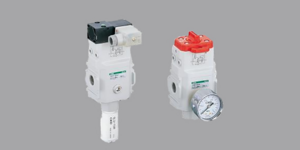 CKD slow start valve modular white